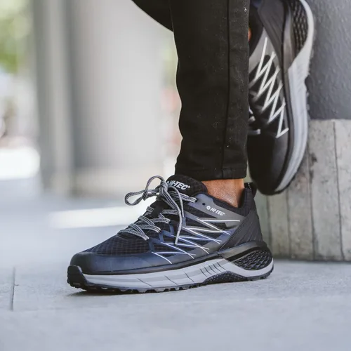 Vista 6 de HI-TEC Destroyer Low - Tenis deportivos de malla ligera para hombre