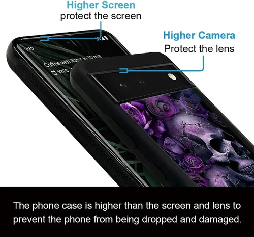 Vista 752 de Compatible con Google Pixel 4A 5G Mobile Case Creative Acrylic Panel trasero Silicona Protección Grip especialmente diseñado para Google Pixel 4A 5G