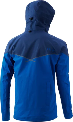 Vista 2 de HUK Icon X Superior 3l Shell para hombre Chaqueta con capucha impermeable y resistente al viento
