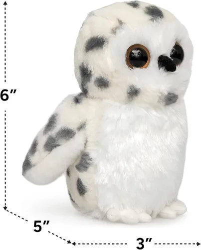 Vista 2 de Jolitee Hedda - Peluche de búho de peluche, búho de peluche (Hedda Owl)