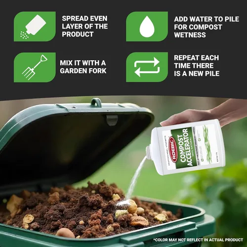 Vista 3 de Roebic Acelerador de compost bacteriano CA-1: 2.5 libras, para un compostaje más rápido