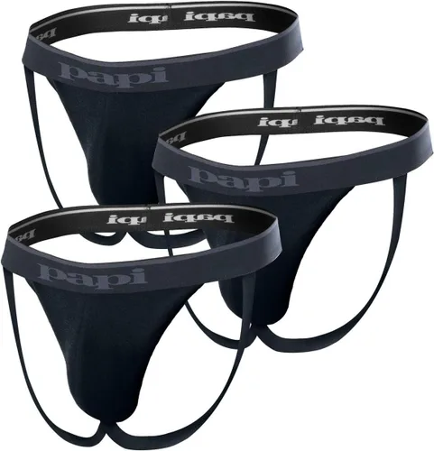Vista 5 de Papi suspensorio para hombre 705910 Negro