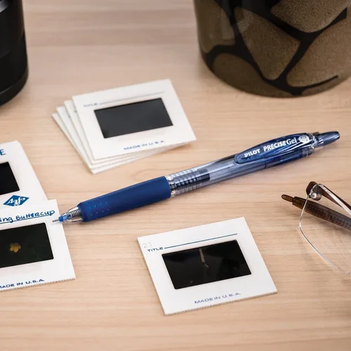 Vista 4 de Pilot Precise Gel BeGreen RT - Bolígrafo de bola rodante, tinta azul, 0.028 in, docena (15002)