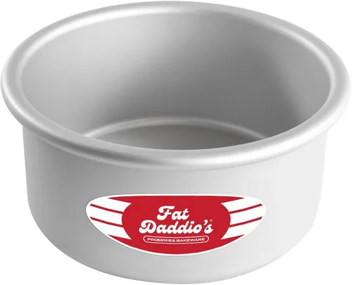 Vista 22 de Fat Daddio's Juego de moldes para pasteles redondos uniformes de aluminio anodizado de 4 niveles, profundidad de 2 pulgadas