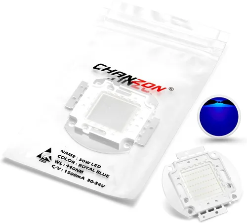 Vista 15 de CHANZON Chip LED de alta potencia de 50 W de espectro completo para plantas de crecimiento de luz