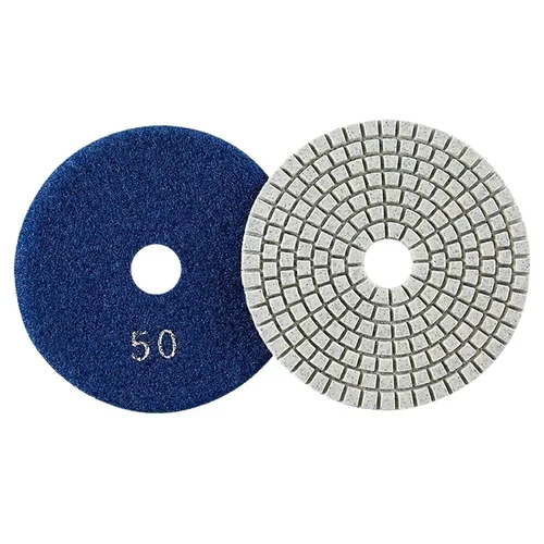 Vista 7 de Car Buffer Polisher, 5 Pcs 4-inch Stone Polishing Discs for Marble, Granite, and Quartz Renovation Angle Grinders,for Waxing(50#)