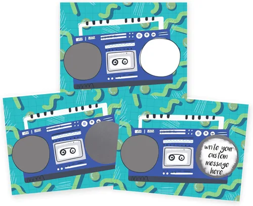 Vista 14 de My Scratch Offs 20 Boletos Dorados para el Día de San Patricio Haz tus propias Tarjetas de Rascar DIY con Adhesivos de Rascar para Boletos de Rifa