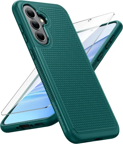Vista 65 de FNTCASE Funda para Motorola Moto G-Power-5G-2024: funda protectora de doble capa resistente para teléfono celular a prueba de golpes con parte