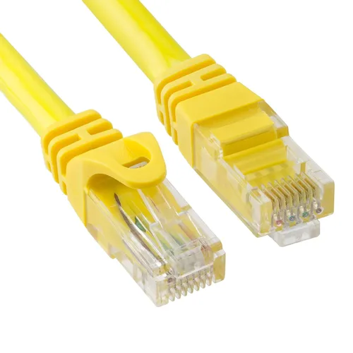Vista 5 de Cmple - Cable de conexión Ethernet RJ45 Cat-6, Cable de red Cat6 de alta velocidad 10 Gigabit, Cable LAN Ethernet Cat 6 con conectores RJ45 chapados