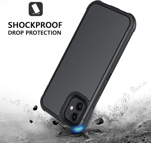Vista 2 de BENTOBEN Funda para iPhone 11, funda de teléfono para iPhone 11, resistente 3 capas a prueba de golpes, cuerpo completo, resistente, híbrida