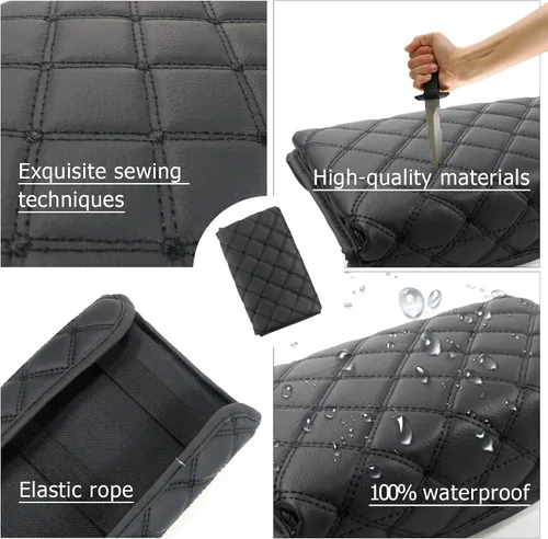 Vista 4 de LUWU - Funda para consola central para Hyundai Santa Cruz 2023 2024 2023 Santa Cruz 2023, accesorios de Santa Cruz, almohadilla de consola central