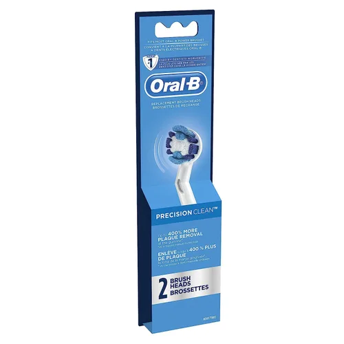 Vista 4 de Oral-B Precision Clean - Juego de 2 cabezales de cepillo de dientes eléctrico Oral-B