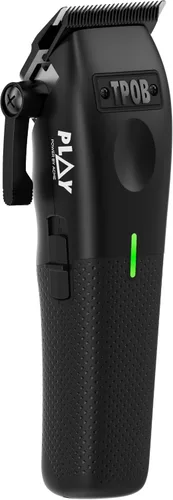 Vista 4 de TPOB Play Barber - Cortapelos para hombre 7500 RPM con empuñaduras de goma (negro, paquete de 4)