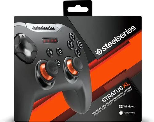 Vista 5 de Steelseries - control de juegos Stratus XL inalámbrico con conexión Bluetooth para Windows, Android, Samsung Gear VR, HTC Vive, y Oculus.