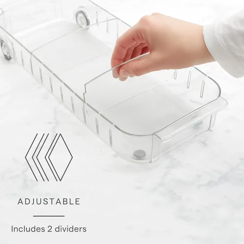 Vista 2 de YouCopia Organizador Enrollable para Refrigerador, 6" de Ancho