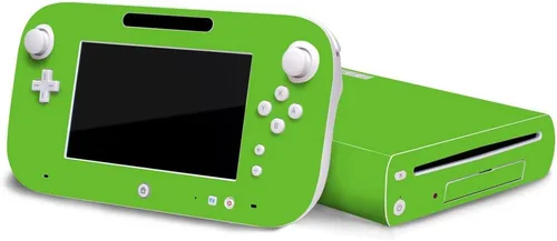 Vista 18 de Black Chrome Mirror Vinyl Decal Faceplate Mod Skin Kit by System Skins - Compatible with Nintendo Wii U Console
