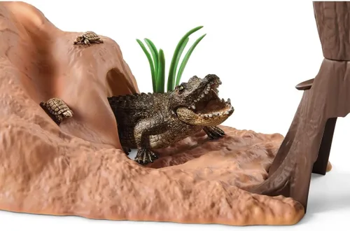 Vista 4 de Schleich Wild Life Ranger Adventure Station, multicolor