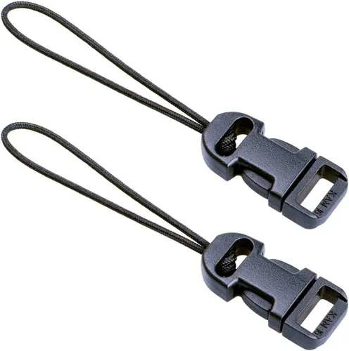 Vista 8 de VKO Conector de liberación rápida de correa de cámara de 0.591 in, Negro