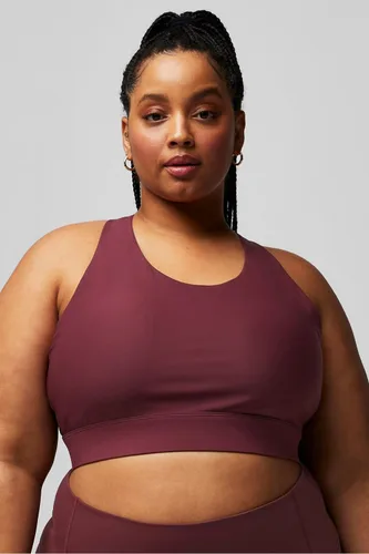 Vista 2 de Fabletics Brasier deportivo sin rebote para mujer, entrenamiento, yoga, atletismo, fitness, gimnasio, protección UPF y elástico en 4 direcciones