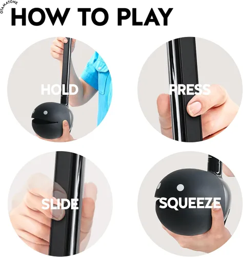 Vista 2 de Otamatone - Instrumento musical electrónico de lujo para adultos, sintetizador portátil digital eléctrico de Japón por Cube/Maywa Denki, Regalos