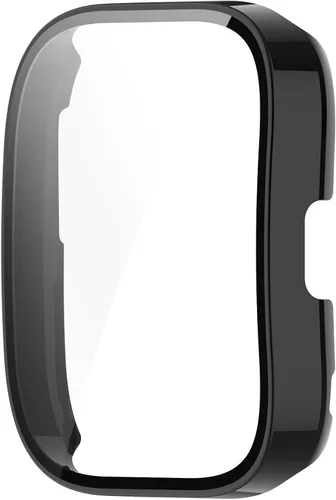 Vista 5 de Funda protectora de pantalla compatible con Amazfit Bip 5 Smart Watch, cobertura completa, a prueba de golpes, delgada, con protector de pantalla