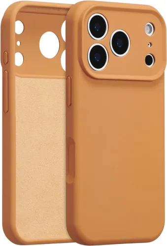 Vista 31 de Funda de silicona para iPhone Air, con [protección completa de la cámara] [forro de microfibra suave antiarañazos], funda de silicona líquida ultra