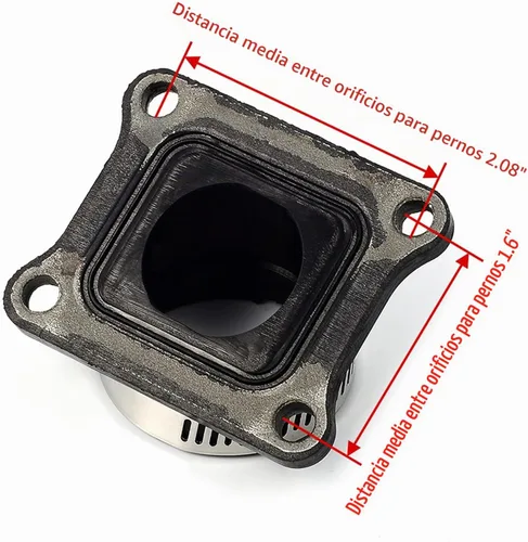Vista 7 de MOTO1988 Bota del colector de admisión para Kawasaki KX60 1983-2003 OEM 12023-1019