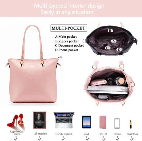 Vista 26 de 2E-youth - Bolsas y carteras de diseño para mujer, bolso de hombro, bolsa de mano