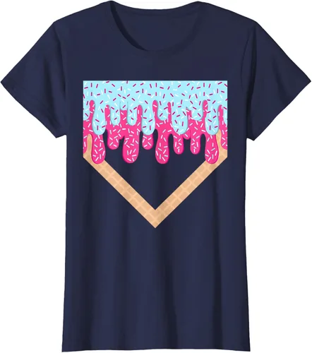Vista 43 de Baseball Drip Boys Home Plate Ice Cream Sport Players & Fans Camiseta