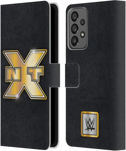 Vista 94 de Head Case Designs Officially Licensed WWE Cruiserweight Champion Title Belts Leather Wallet Case Compatible with Samsung Galaxy A07 4G Campeón