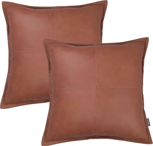 Vista 62 de Funda de almohada de piel de cordero – Funda decorativa para cojín de sofá – Fundas decorativas para sala de estar y dormitorio, 14 x 14 pulgadas