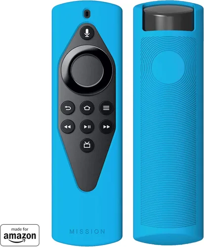 Vista 11 de Funda hecha para Amazon Remote Cover Case, para Alexa Voice Remote Lite Negro