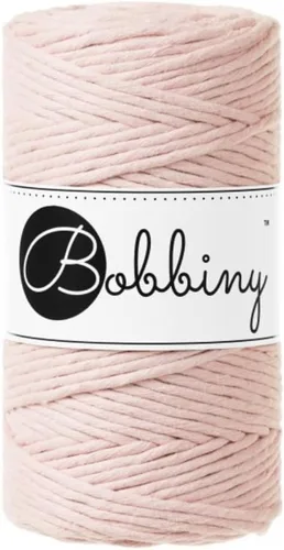 Vista 7 de Bobbiny Cordón regular de macramé de una sola capa de 0.118 pulgadas (azul), 108 yds/330 pies (100% algodón reciclado)