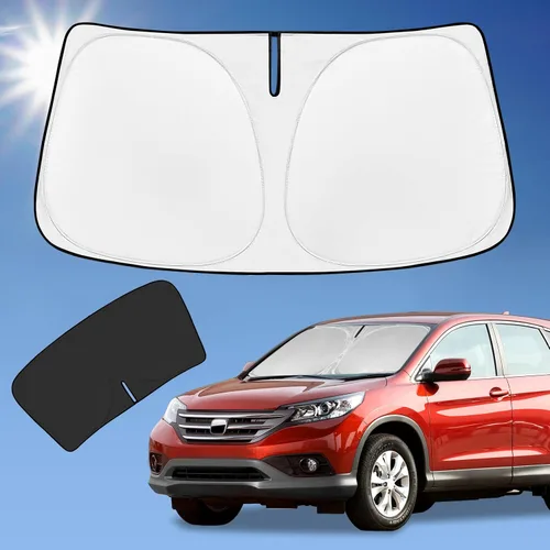 Vista 103 de Parasol de 4 capas para parabrisas, ajuste personalizado, tela 240T