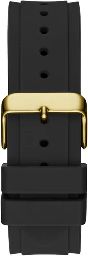 Vista 3 de Guess Reloj de cuarzo para hombre, acero inoxidable Negro/Tono Dorado/Negro