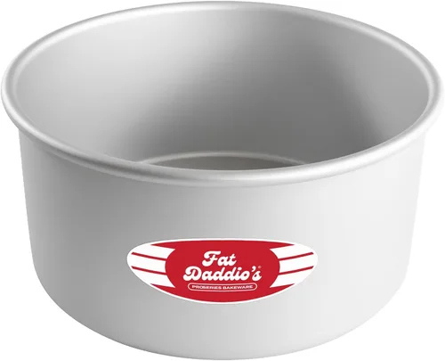 Vista 61 de Fat Daddio's Juego de moldes para pasteles redondos uniformes de aluminio anodizado de 4 niveles, profundidad de 2 pulgadas