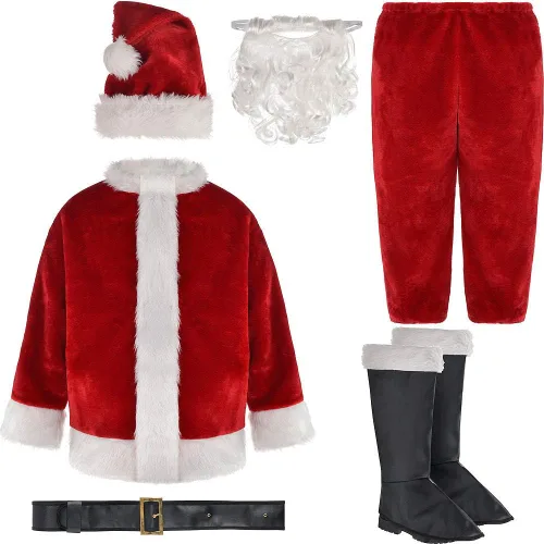 Vista 2 de RoyalDisfraz de Papá Noel XXXL