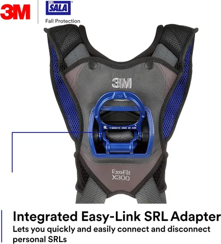 Vista 6 de 3M Unisex Dbi-sala 3m Exofit X300 X-style Positioning Construction Safety Harness