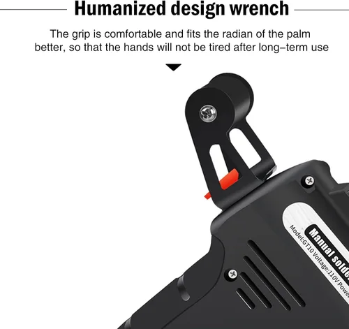 Vista 5 de Soldador de hierro multifunción, pistola de soldadura automática de mano, pistola de soldadura eléctrica para reparación de soldadura con una sola