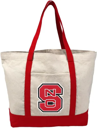 Vista 154 de Campus Lab Bolsa de lona con logotipo primario colegiado con bolsillo externo, bolsa de hombro reutilizable para ir de compras, playa Águilas A&m