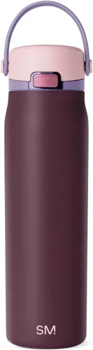 Vista 16 de Simple Modern Mesa Sport Botella de Agua con Tapa de Sorbo Cubierta Botella de Acero Inoxidable Aislada de 24oz Compatible con Portavasos