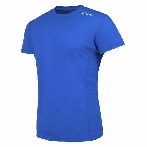 Vista 5 de Camiseta de Manga Corta Hombre Joluvi Trainning Azul Hombre