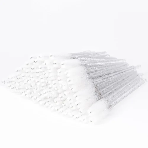 Vista 22 de i-Laesh Palitos de rímel de cristal, cepillos desechables de pestañas para extensiones de pestañas, herramienta de maquillaje de pestañas, paquete