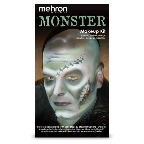 Vista 12 de Mehron - Kit de maquillaje premium de personaje (gorra calva)