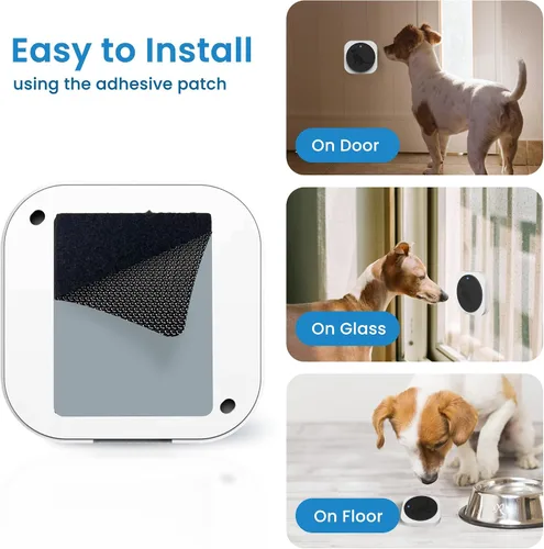Vista 2 de Add-On - Timbre inalámbrico para perros con área táctil grande y sensible