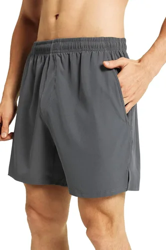 Vista 5 de GYM REVOLUTION Pantalones cortos deportivos de secado rápido para hombre con bolsillos