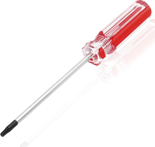 Vista 15 de Bonsicoky Destornillador de seguridad Torx T20 con punta magnética Rojo