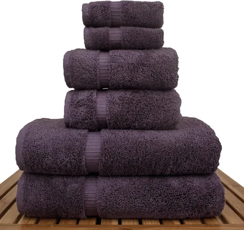 Vista 29 de Colección Luxury Hotel & Spa Altamente Absorbente, Secado Rápido 100% Algodón Turco 700 GSM, Toalla Eco Amigable, para Baño Borde Dobby Toalla
