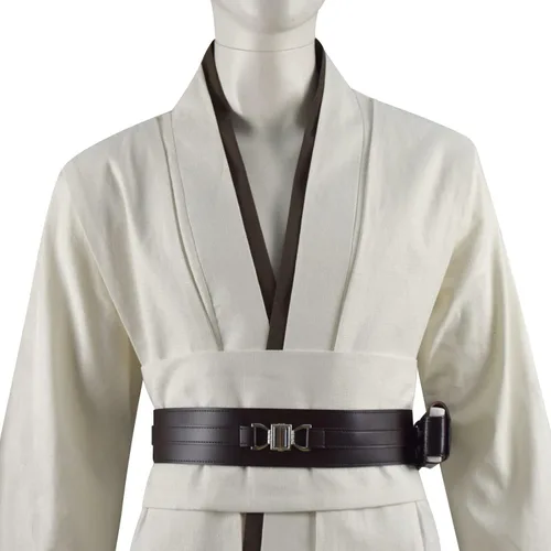 Vista 5 de Disfraz de Jedi túnica para cosplay disfraz de caballero con capucha disfraz de Halloween