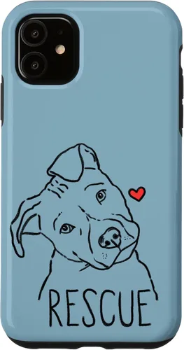 Vista 8 de iPhone 16 Rescue Dog, Pitbull, Rescue Mom, Adopt Don't Shop, Pittie Case